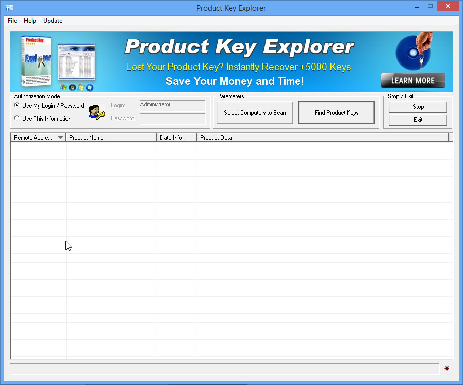 Product Key Explorer 3.7.0.0